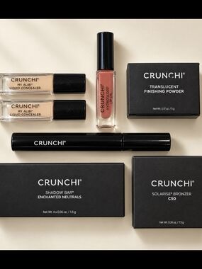 TNEW Crunchi Makeup Bundle – 7 Pieces | $249 Retail Value